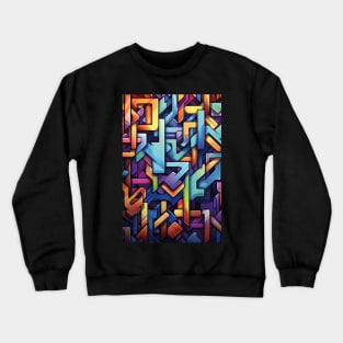 Urban Expressionism Crewneck Sweatshirt